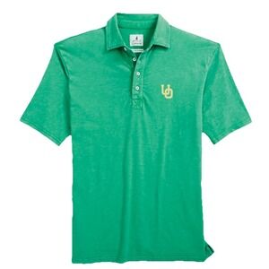 NWT Johnnie-O Oregon Ducks NCAA Coastal Wash Polo Shirt Mens XXL Kelly Green 2X